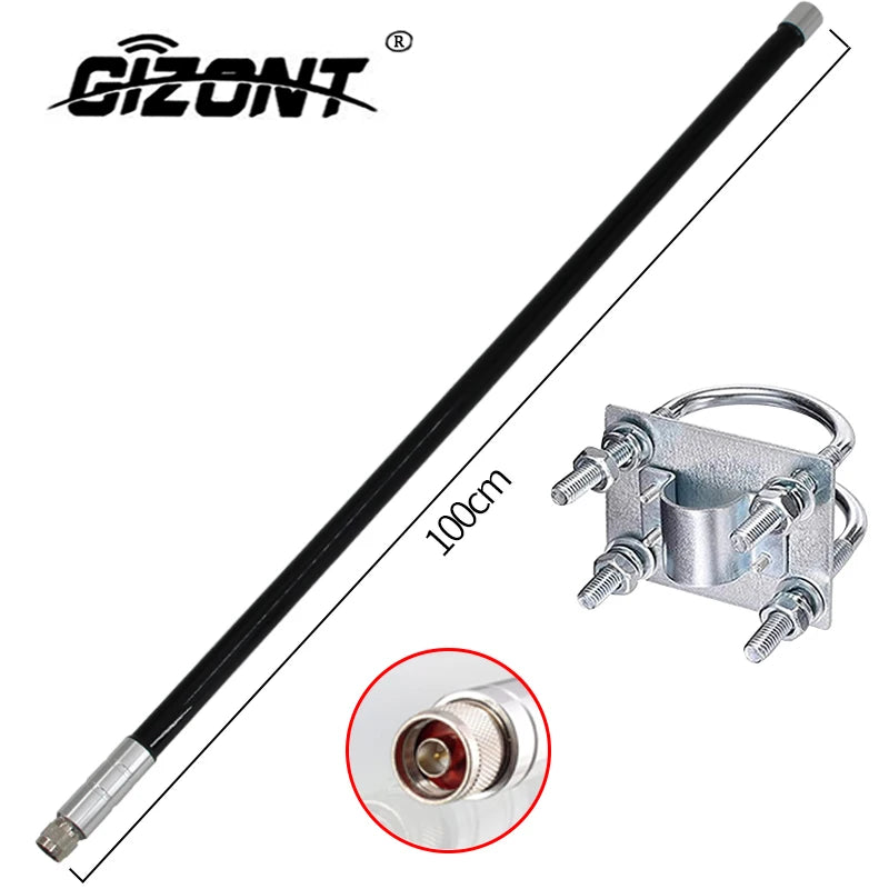 868MHz Fiberglass Antenna Outdoor OMNI Antenna 868 MHz Helium Bobcat Miner  Hotspot Antennas for Meshtastic Lorawan Long Range N