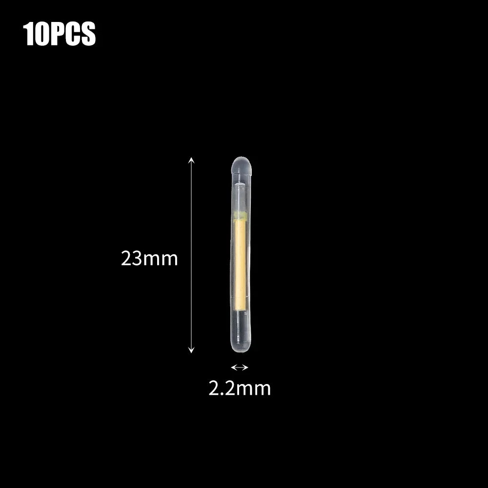 BRAVMACK 50/100pcs Outdoor Fishing Fluorescent Rod Firefly Fluorescent Rod Light Fishing Floating Rod Light Dark Luminous Rod