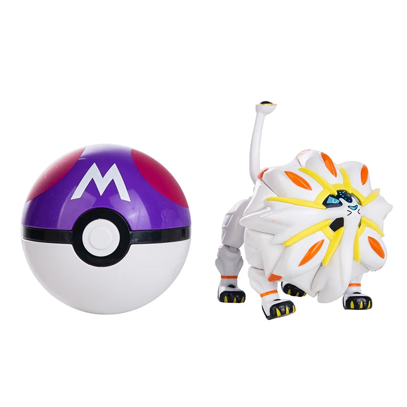 About Pokemon Anime Figure Charizard Pikachu Gyarados  Pocket Monster Figure Pokeball Action Deformation Toy Model Gift