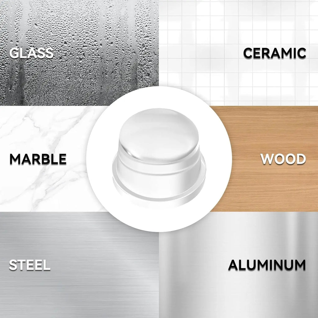 1-8Pcs Transparent Silicone Door Stopper No Drill Anti Bump Pad for Office Home Safety Protection Dodgers Door Stop