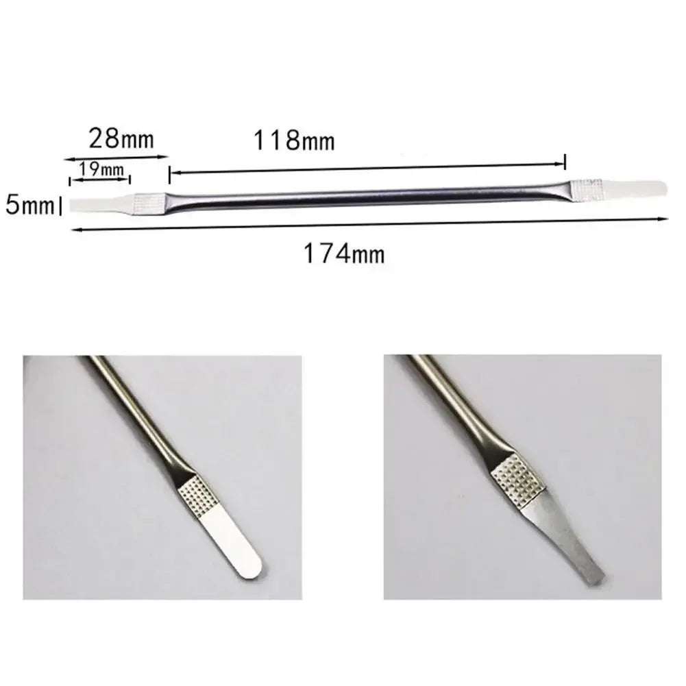 8pcs CPU IC Glue Remover C Chip Repair Phone Repair Tool Thin Blades Piratical Repair Hand Tool For Mobile Phone Computer