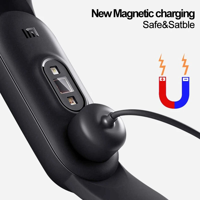 Magnetic Chargers for Xiaomi Mi Band 7 Pro USB Charging Cable for MiBand 6 5 4 3 2 Pure Copper Core Power Cord Smartband Charger