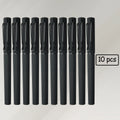 WQN-2/5/10PCS Simple Black Gel Pens, Smooth Writing, Comfortable to Hold, Signature Pens for School and Office Supplies