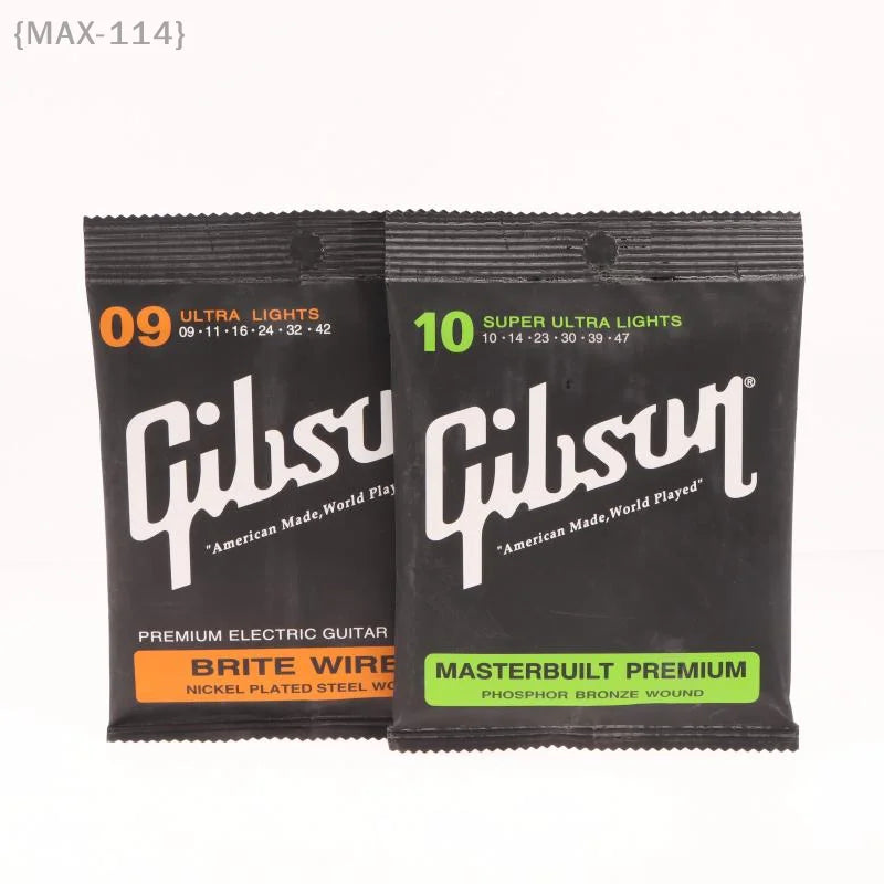 {MAX-114} 1 Pcs Smooth-Feel Non-Oxidation Acoustic Guitar Strings Set - Ideal For Ballad & Ethnic Plucked Instruments