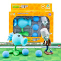 Plants Vs Zombies Cactus Peashooter Coconut Cannon A.K.E.E Character Toys 6 Style Game Figures Soft Silicone Boy Birthday Gift
