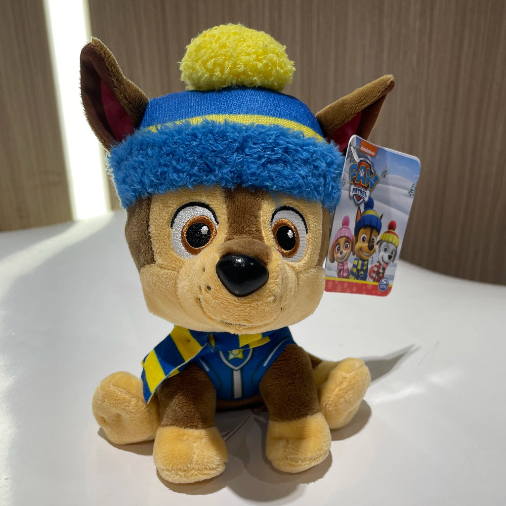 High quality 2024 Paw Patrol Chase Everest Cat Chicken Kawaii Plush Toys Anime Stuffed Doll Kids Birthday Gift Children Gift