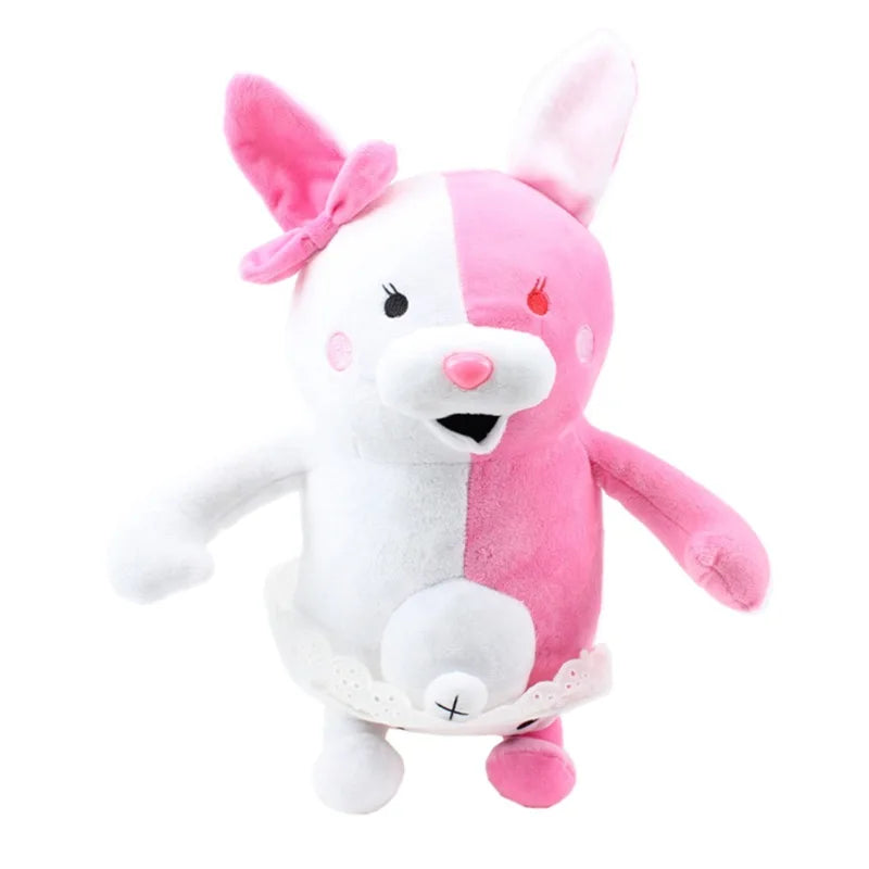 Dangan Ronpa Super Danganronpa 2 Monokuma Black White Bear Plush Toy Soft Stuffed Animal Dolls Birthday Gift