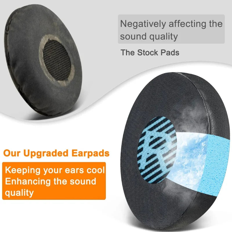 Replacement Foam Ear Pads Cushions for Bose SoundLink On Ear SoundTrue On-Ear Style OE2 OE2i Headphones