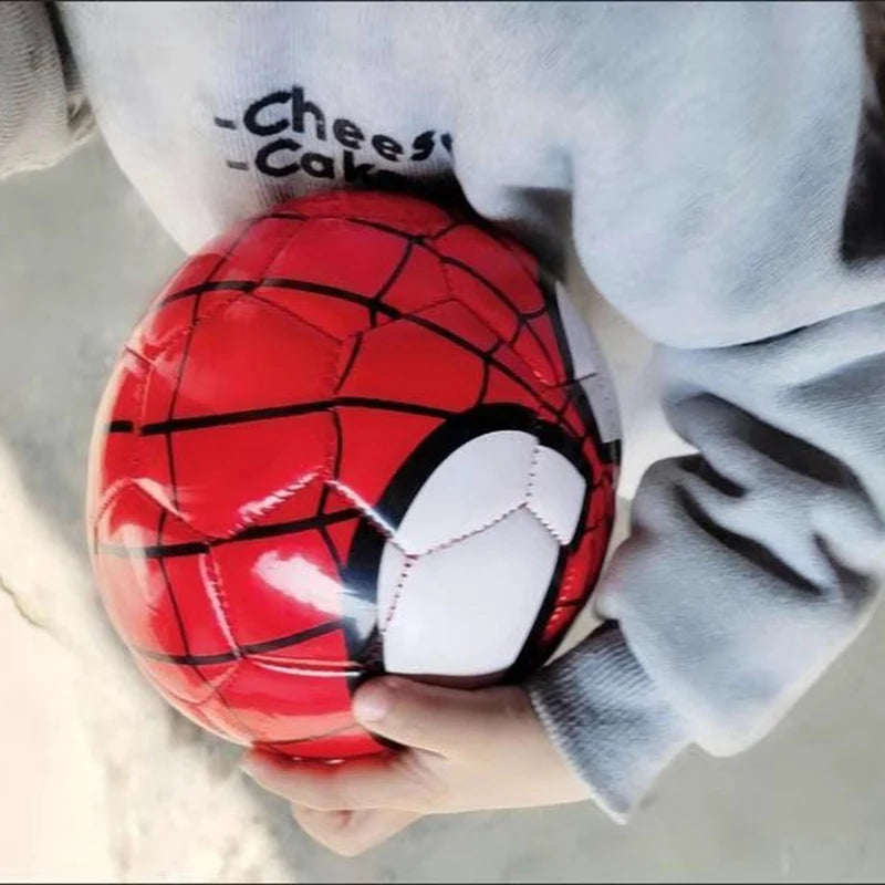 Marvel Cartoon Spider-Man Football Ball Number 2 Student Football Campus Training Game Pvc Football Toys Children Birthday Gifts