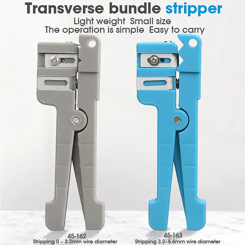 45-162 45-163 45-165 Fiber Optic Stripper Coaxial Cable Stripper Optical Cable Slitter Wire Stripper Tool Beam Tube Stripper