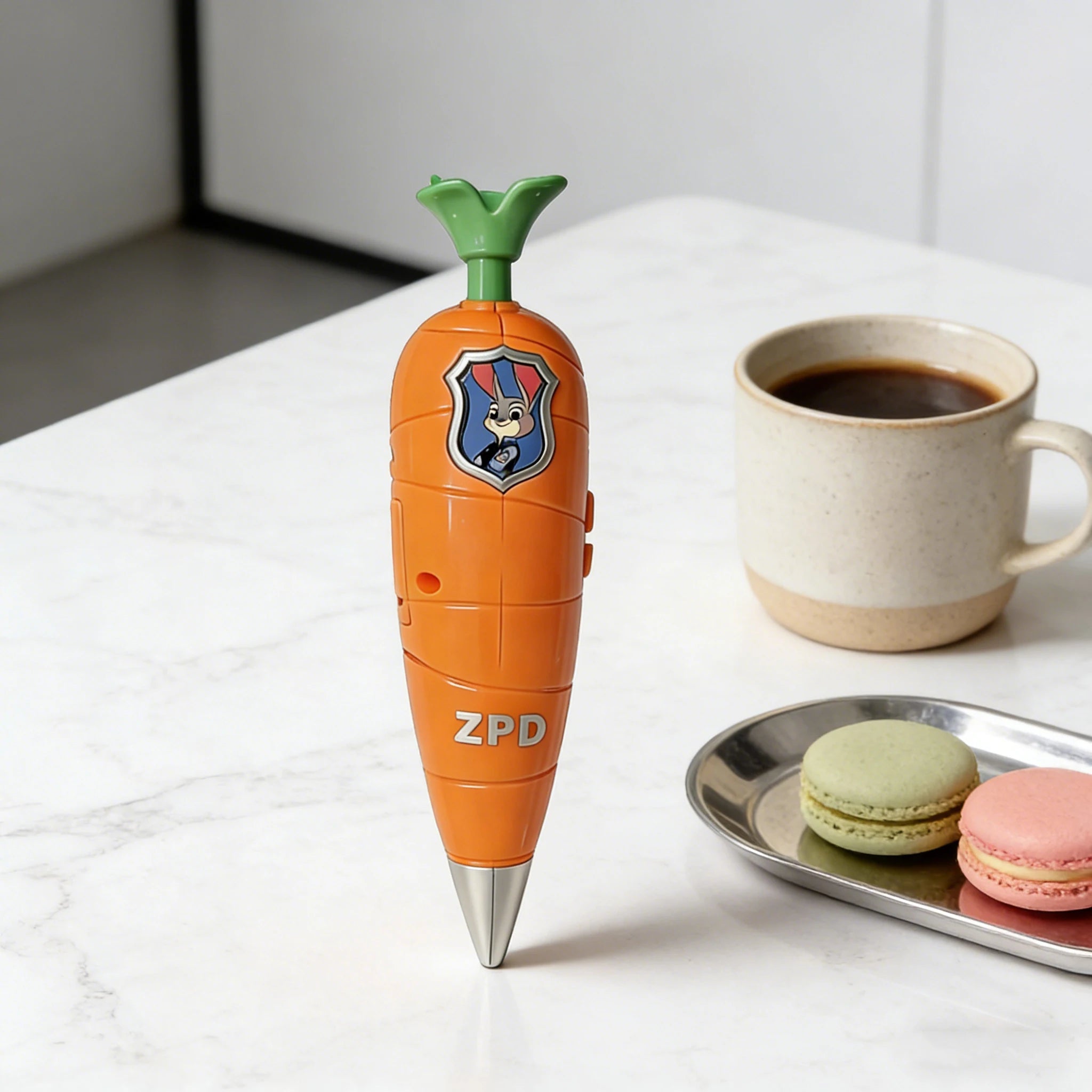 NEW Carrot Recorder Pen | for Kids | 60s Mini Recorder | 2-in-1 Gel Pen Stationery-----