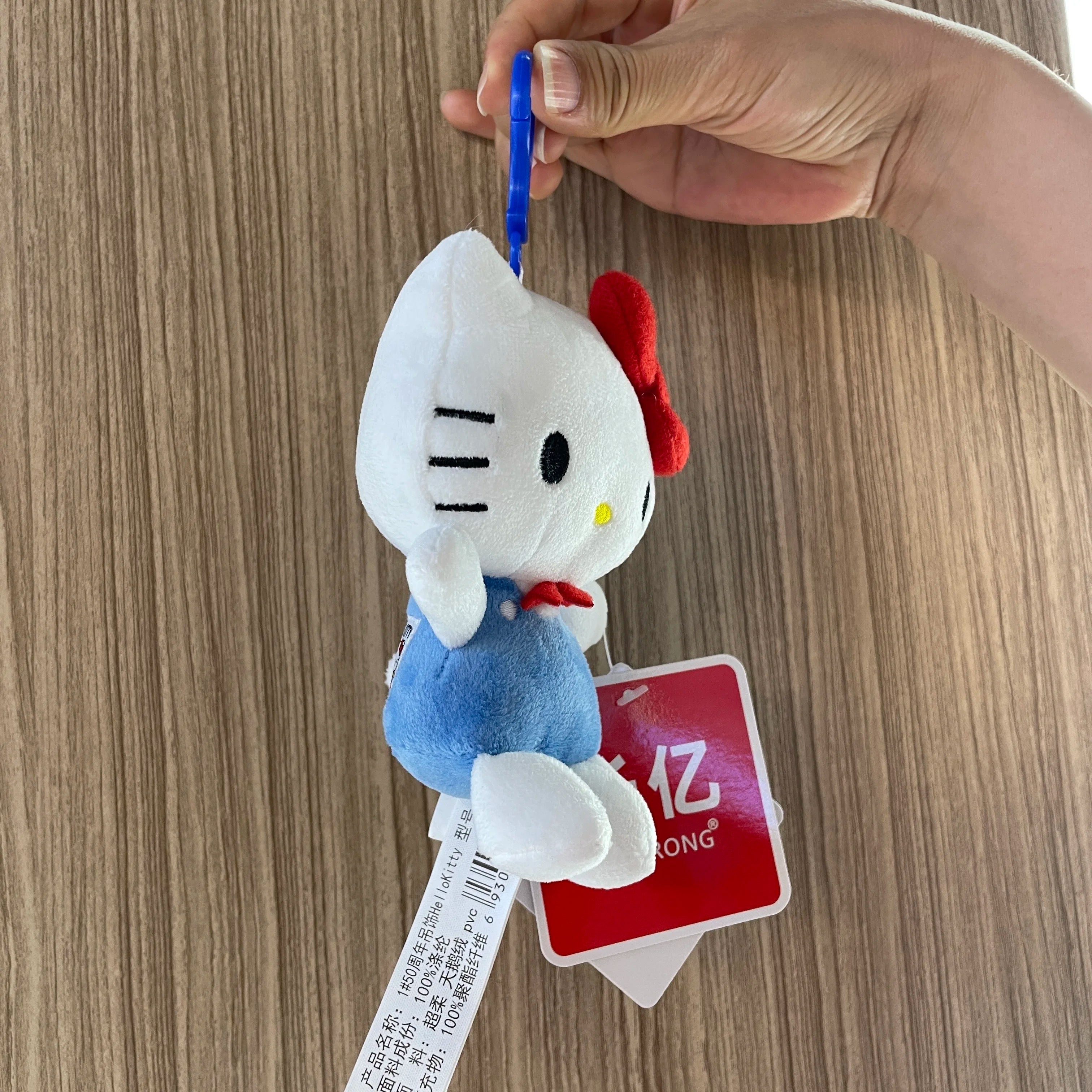 Genuine Sanrio Hangyodon Melody Kuromi Pendant Plush Toys Small Charms Sayuri Model Doll Stuffed Toys Girls Boys Birthday Gifts