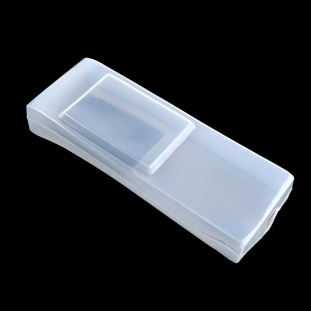1PC Silicone TV Air Condition Remote Control Protective Case Transparent Waterproof Dust-proof Storage Bag
