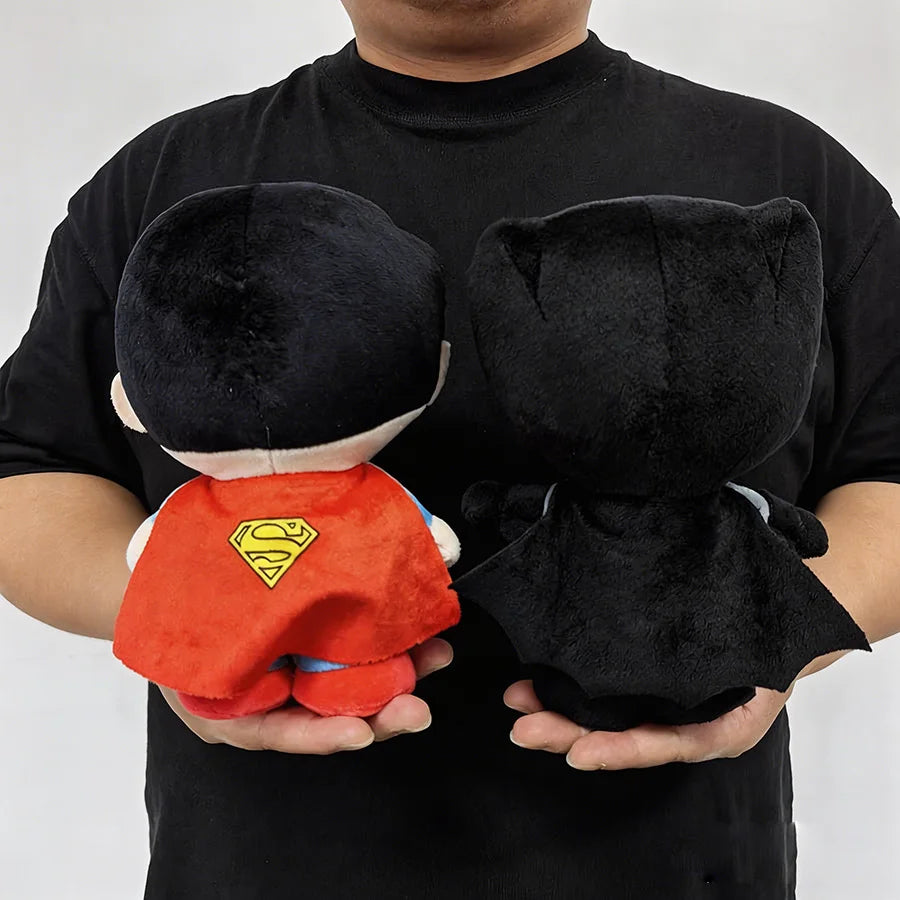 Classic Hero Plush Dolls 20cm Batman Superman DC Comics Justice League Soft Stuffed Toys for Kids Christmas Halloween Gifts