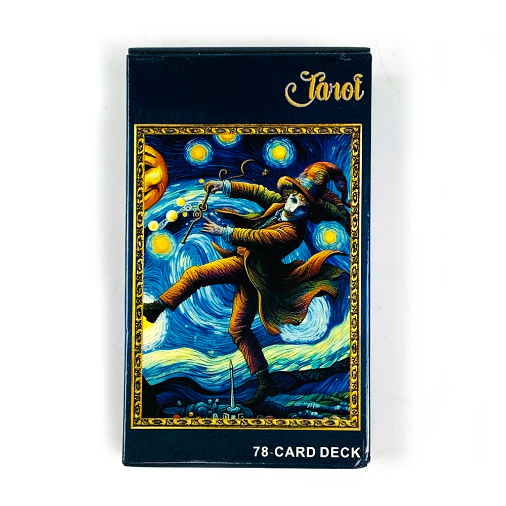 New Tarot Cards A 78 Cards Deck English Version Fortune Telling Divination Deck Game For Family Party Card Game New Year Gifts