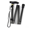 Lightweight Foldable Walking Stick for Hiking Travel & Elderly Support Crutch