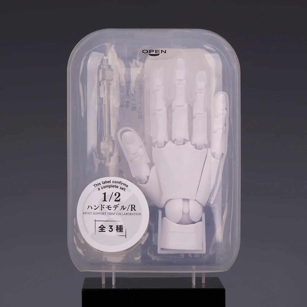 New 1/2 Palm Mini Articulated Action Figure - Anime Character Base Model with Movable Joints - Gashapon Artist Reference Tool