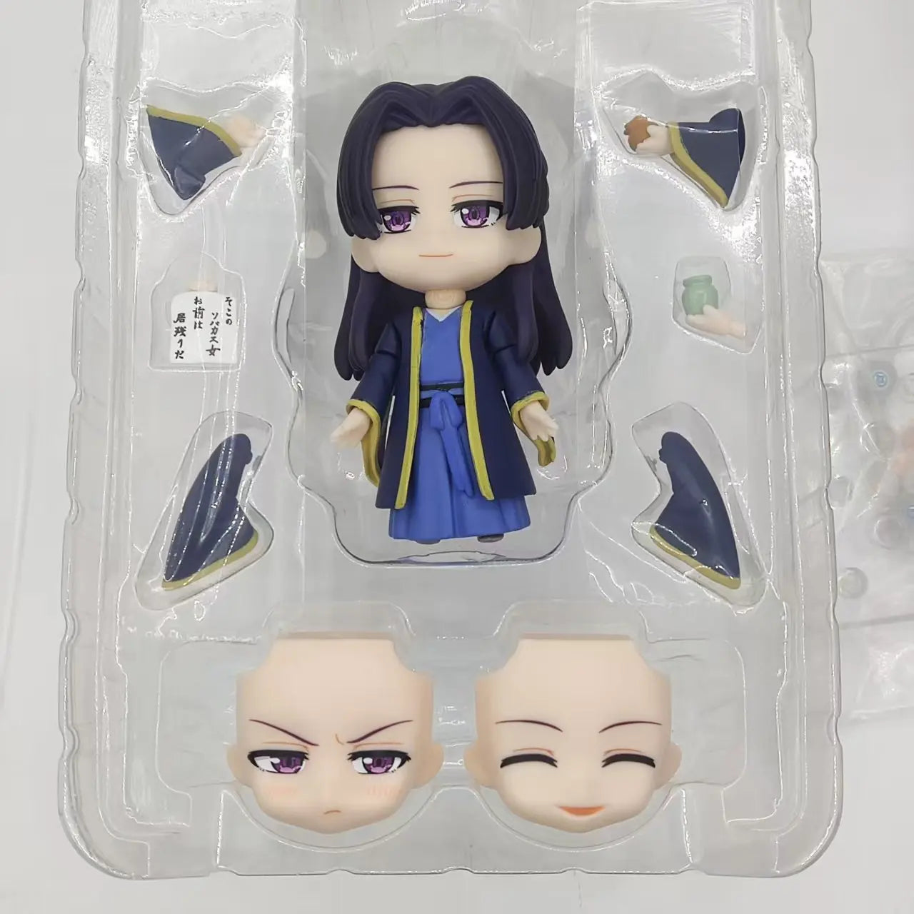 10CM The Apothecary Diaries Kusuriya no Hitorigoto Jinshi Articulated Action Figure Collectible Desktop Ornament Model Kit Gift