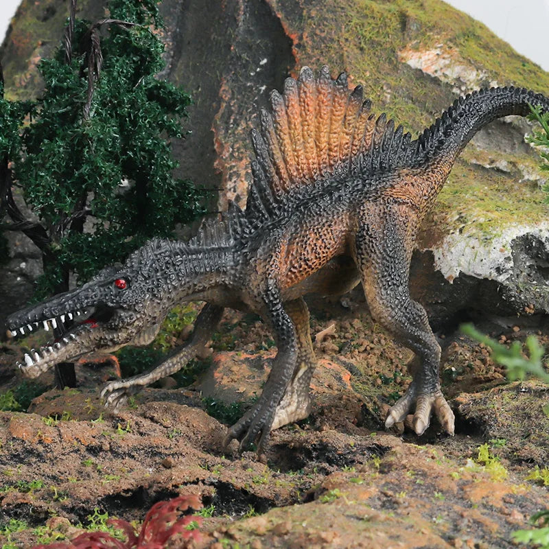 Oenux Jurassic Dinosaur World Eoraptor Dilophosauridae Mosasaurus Velociraptor T-Rex Animasl Model Action Figures Kid Toy Gift