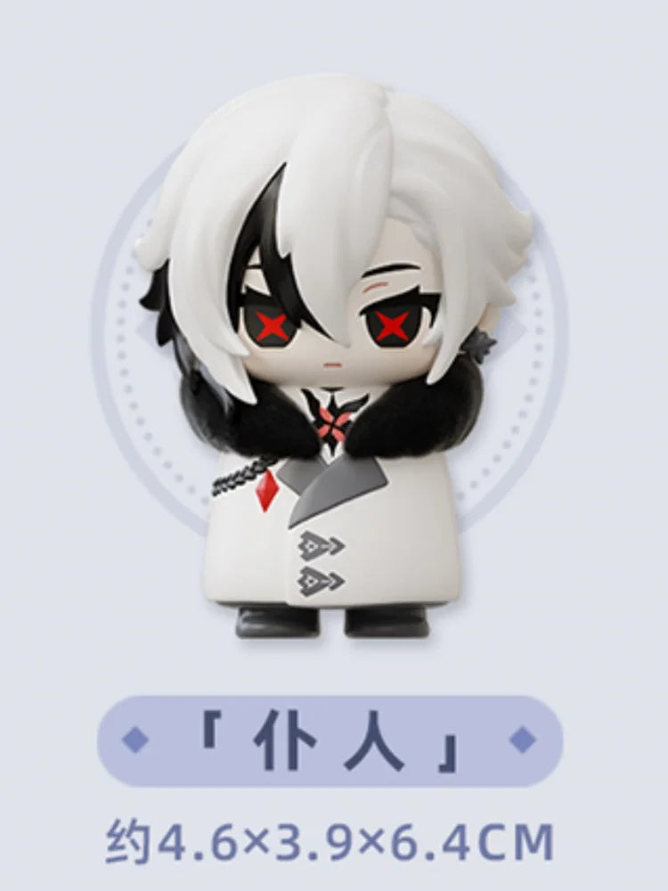 In Stock Suplay Genshin Fatui Harbinger Blind Box Blind Egg Capsules Figurine Decoration Mystery Toys Surprise Gifts Original