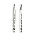 2/1Pc Brush Metallic Marker Pens Gold Silver Color Permanent Art Marker For Manga Crafts Scrapbooking School Stationery Supplies