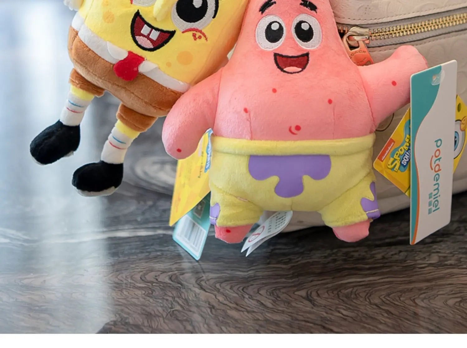 Anime Plushie Doll Spongebob Peluches Doll Squarepants Patrick Star Squidward Eugene Krabs Gary Kawaii Cartoon Stuffed Plush Toy