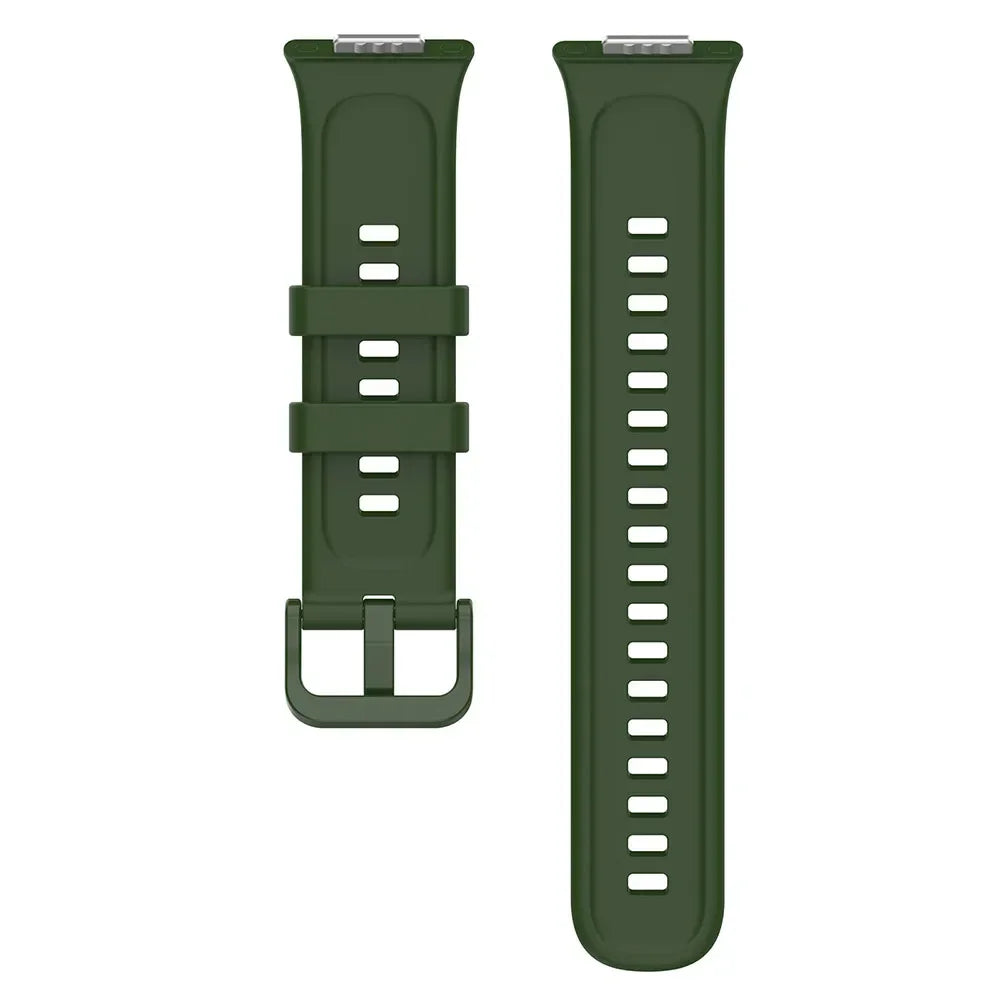 Silicone Strap For Huawei Watch Fit 2 Watch Band Bracelet Replacement Accessories + Transparent TPU Protective Case
