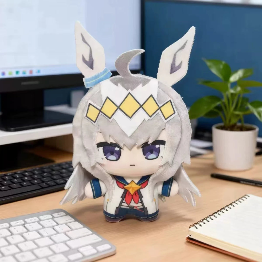 10CM Kawaii Uma musume Plush Toy Cartoon Anime Game Character Merchandise Keychain Cosplay Peripheral Dolls Kid Collectible Gif