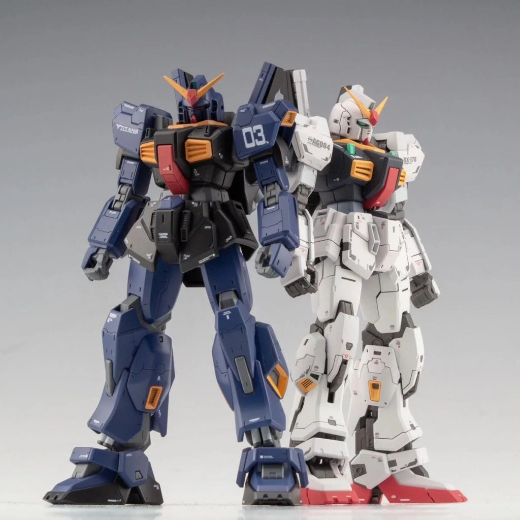 New HG 1/144 Mk-ⅱ Rx-178 Assembly Model Kit Action Figures Exquisite Desktop Decorations Collectible Model Boy Surprise Gift