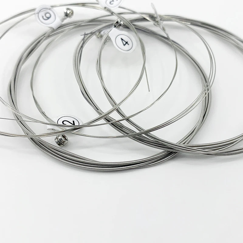 MOGE Hexagonal Carbon Steel Electric Guitar Strings Nickel Alloy Super Light Tension Accessories