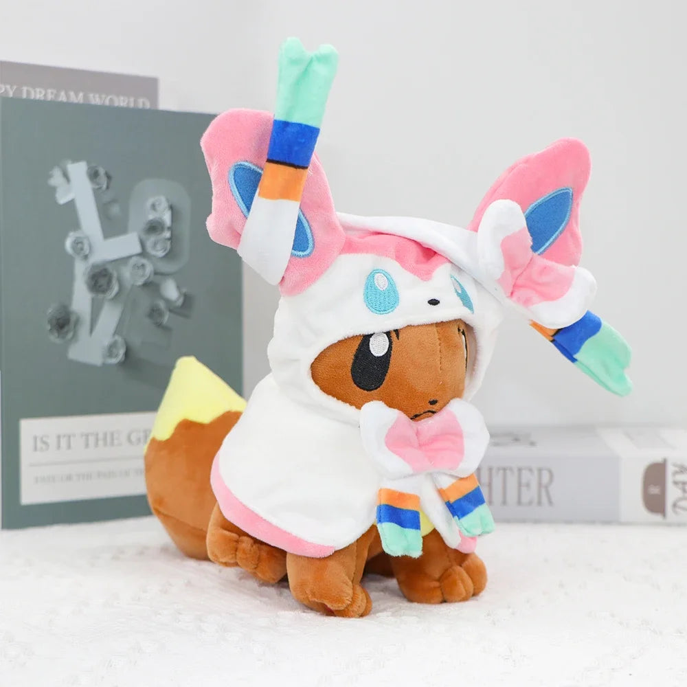 Eevee Cos Umbreon Espeon Jolteon Flareon Glaceon Vaporeon Sylveon Leafeon Plush Toys Stuffed Soft Stuffed Animal Plushies 20CM