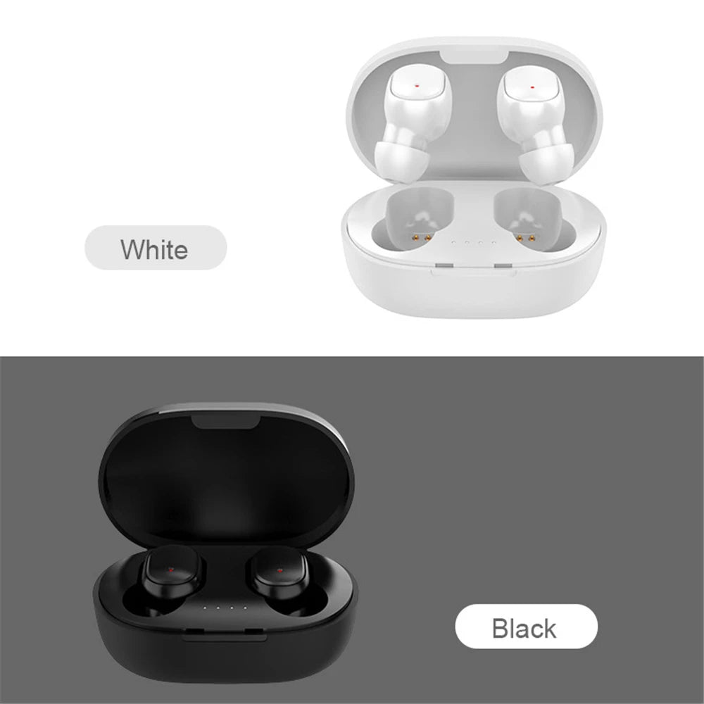 A6S Wireless Bluetooth Earphones Touch Control Sport Headset LED Display Stereo Sound For Mobile Phones