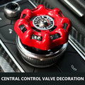 BLALION Fun Car Center Control 3D Valve Decoration Auto Interior Shift Knob Cover Air Conditioner Button Valve Switch Sticker