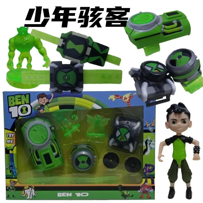 Ben10 Omniverse Action Figures Omnitrix Ben Tennyson Projection Watch Sound Light Doll Model Collect Ornaments Gifts Toy