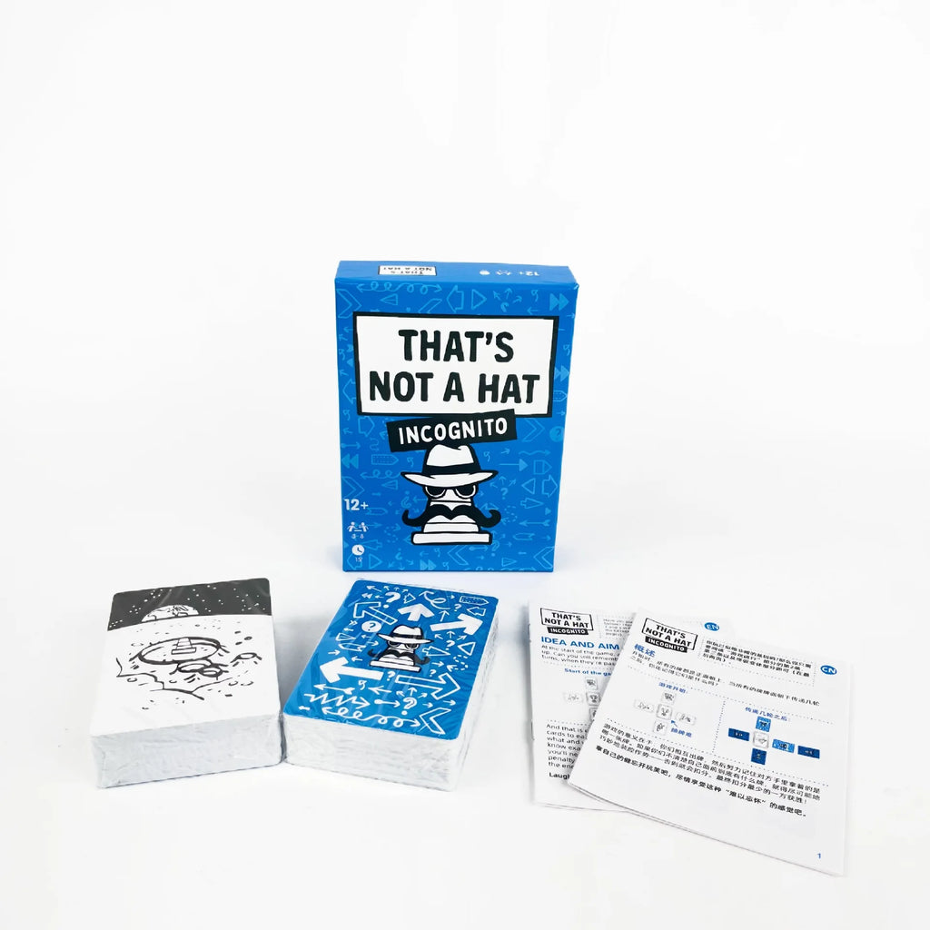 That’s Not A Hat Party Game Set Memory Tabletop Game 3-8 Players Cards for Family Gatherings Interactive Fun Gift
