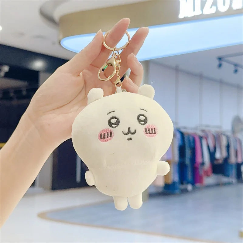 Jhikwas Usaqiji Ikawachi Small Eight Pendant Cartoon Cute Doll Key Chain Backpack Pendant