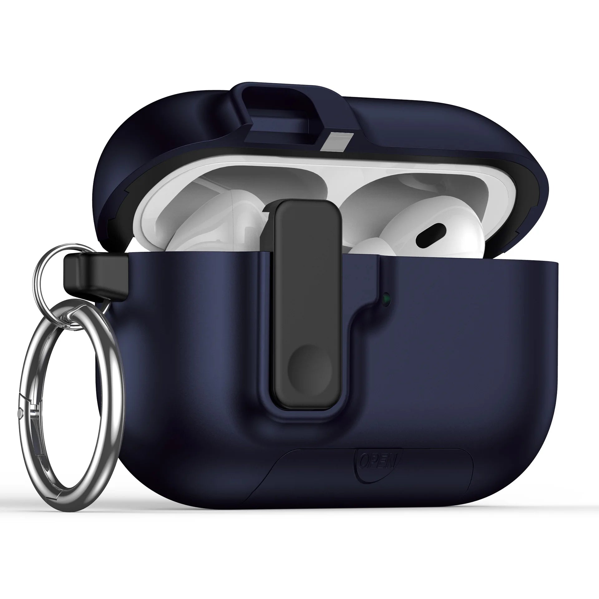 2025 for Airpods Pro 3 Protective Case Phone Stand Design with Cleaner Kit Magnetic Automatic Lock for Airpods Pro 3(Sand Stone)