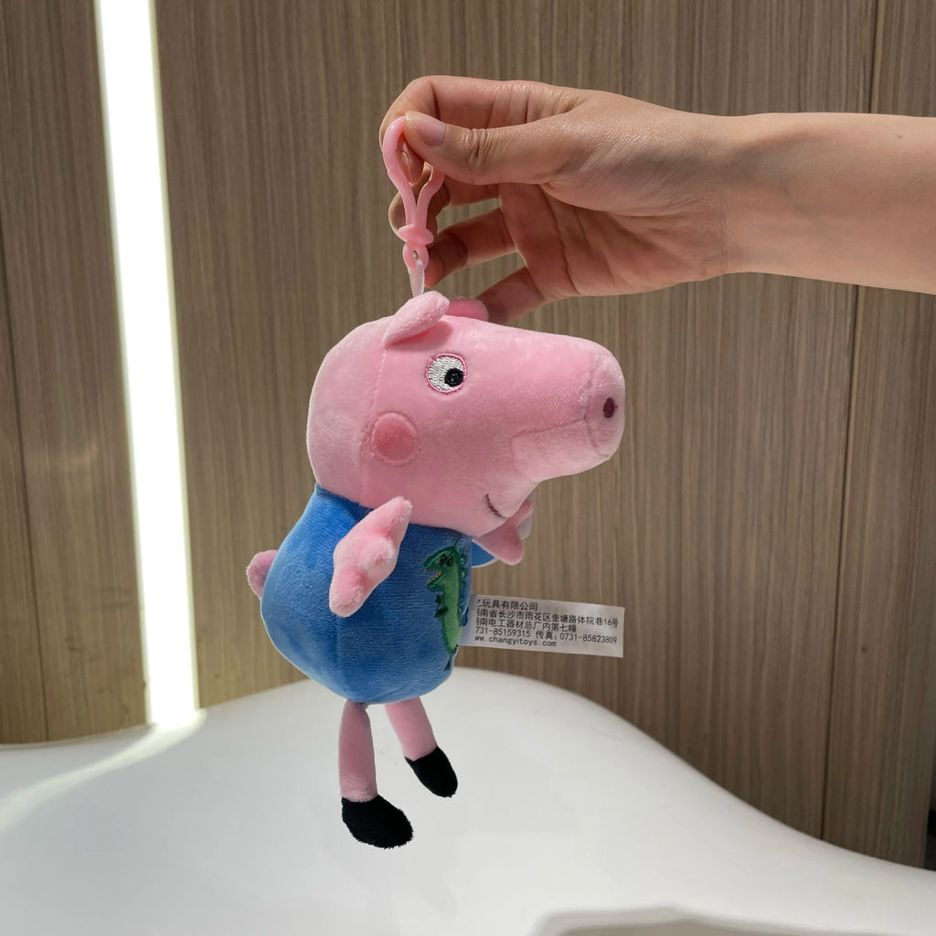 Genuine Peppa Pig Evie 12-19cm Evy Peppa George dinosaur Bear daddy mammy Boys Girls Birthday Gift Toys Christmas Doll Hot sale