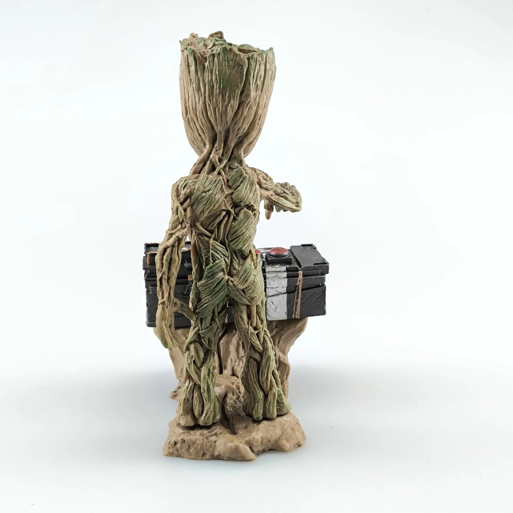 Marvel Guardians Of The Galaxy Groot Statue Model Avengers Cute Baby Tree Man Pvc Anime Action Figure Toys Collection Kids Gift