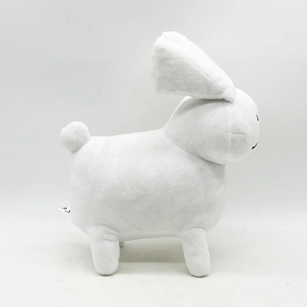 Gubby Plush White Rabbit Plush Toy Related to Fun Cartoon Games Healing Companion Plush Animals Children‘s Gifts