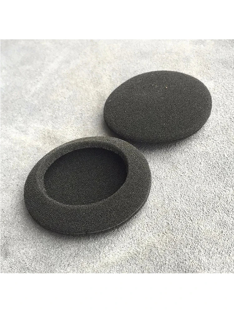 10pcs 18mm 35mm 45mm 50mm 55mm 60mm Headphones Replacement Memory Foam Ear Pads Sponge Cushion Covers Earphone Protective Sleeve