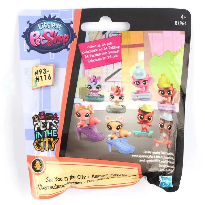 Littlest Pet Shop Hasbro Cute Animal Model Figure Cat Model Toys LPS Blind Box Collection Ornaments Girl Birthday Gifts