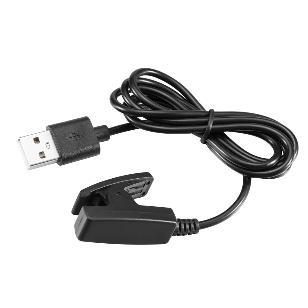 USB Charger for Garmin Lily 2 Smartwatch Charging Cord Forerunner 30/35/235/230/630/735 XT Cable Vivomove Trend/HR Approach S20