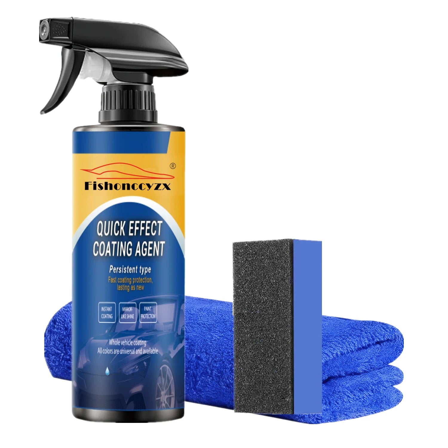 Car Coating Spray Quick Effect Coating Agent New Quickly Coat Car Wax Car Scratch Wax Polish Spray Waterless Wash