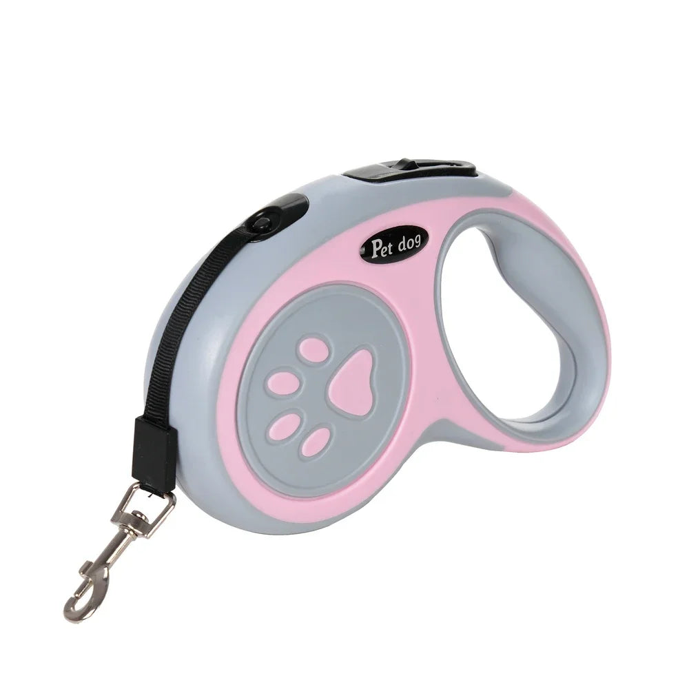 3 Meters 5 Meters Nylon Pet Dog Leash For Small Medium Dogs Cat Outdoor Hiking Retractable Puppy Belt Chihuahua Bulldog Supplies