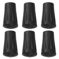 Anti-Slip Hiking Sticks with Cap Protection Cap Pointe De Canne De Marche Cushioning Tips 6/12 Pieces Escalade