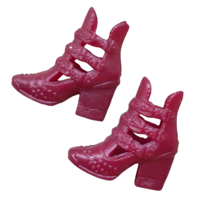 Original 1/6 Doll Shoes Boots Sandals Girl DIY Dressing Doll Toys Doll Decors For FR Super Model Barby Dolls Colorful Doll Shoes