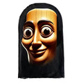 NEW 3D Printed Full Face Mask TungTungTung Sahur Mesh Mask For Men Party Supplies Funny Cosplay Props Novel