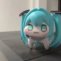 Doro Hatsune Miku Action Figures  Q Version PVC Anime Model Figures Kawaii Cartoon Cute Desktop Decoration Toy Doll Gift
