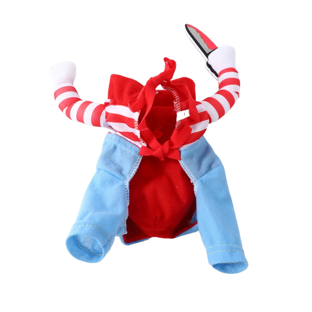 Funny Large Dog Halloween Costume For Small Dogs Cat Adjustable Pet Cosplay Clothes Cute Puppy Festival Gifts Labrador Outfits